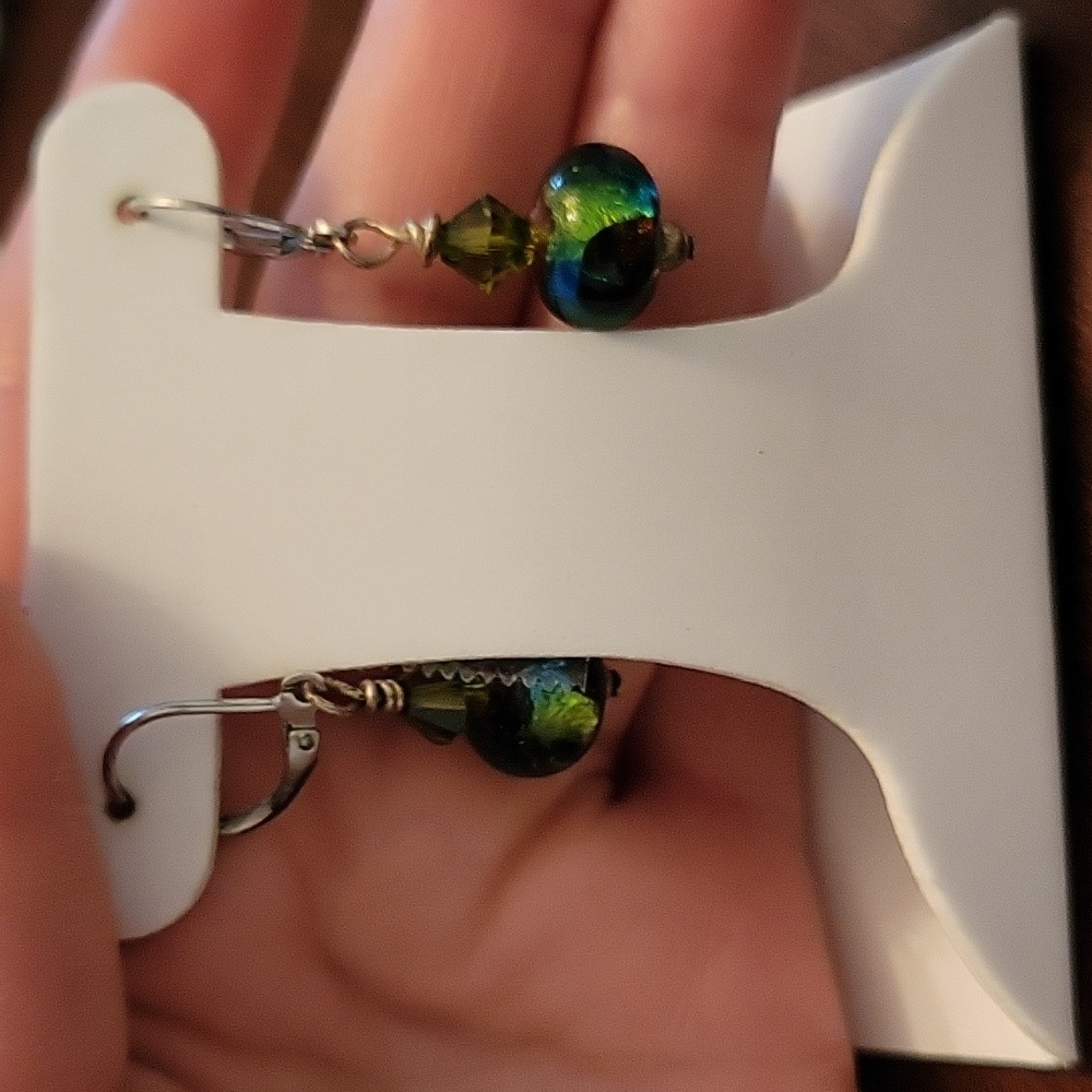 Glasses earrings